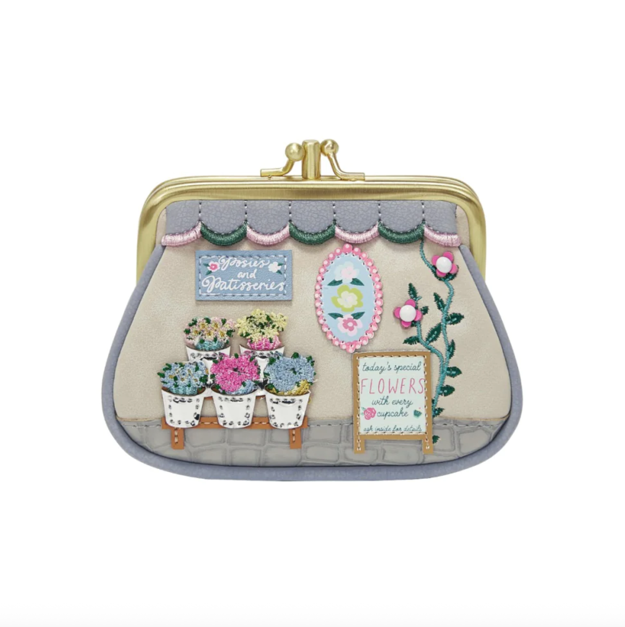 Posies and Patisseries ~ Clipper Coin Purse