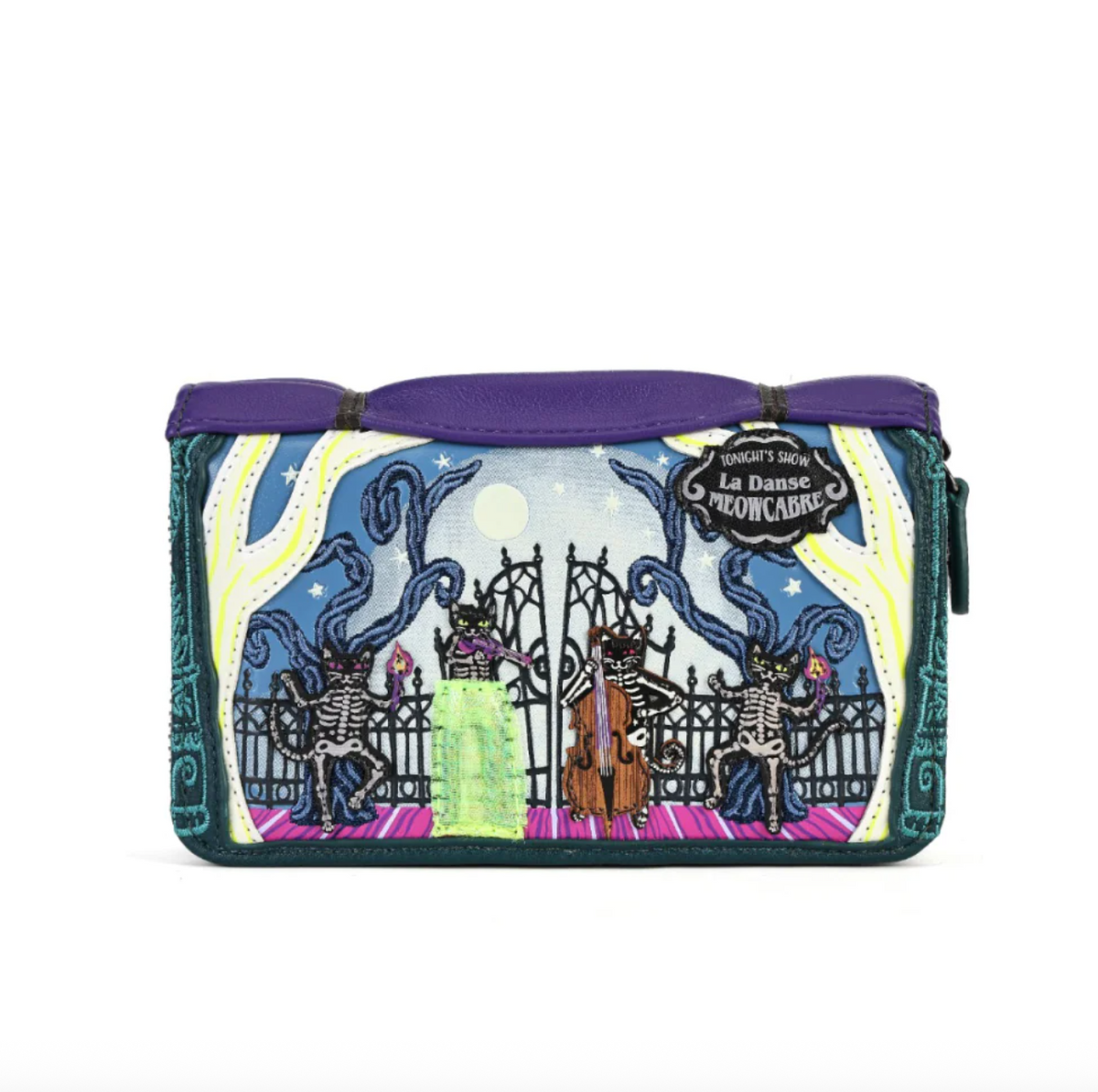 Haunted Theatre ~ Medium Zip Around Wallet