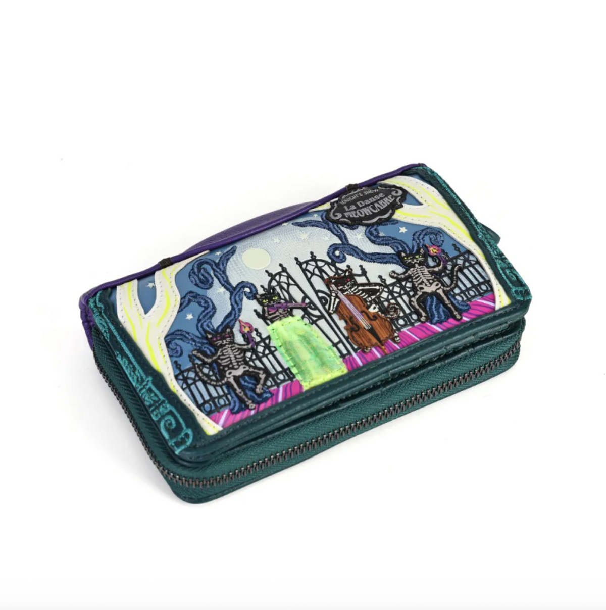 Haunted Theatre ~ Medium Zip Around Wallet