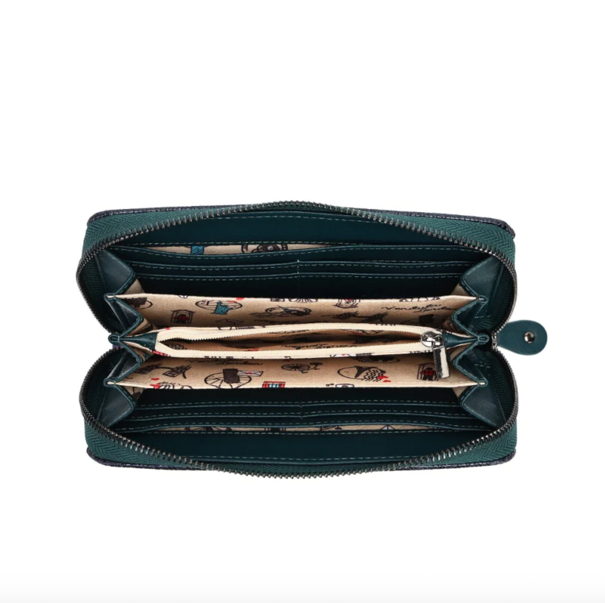 Haunted Theatre ~ Large Zip Around Wallet