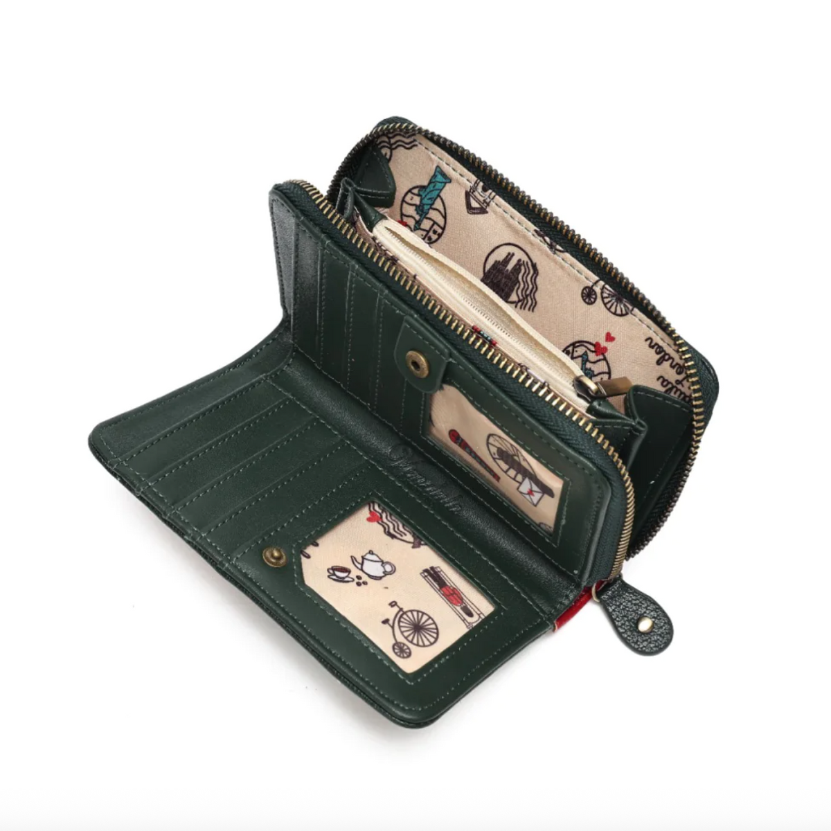 Farmhouse Pantry ~ Medium Ziparound Wallet