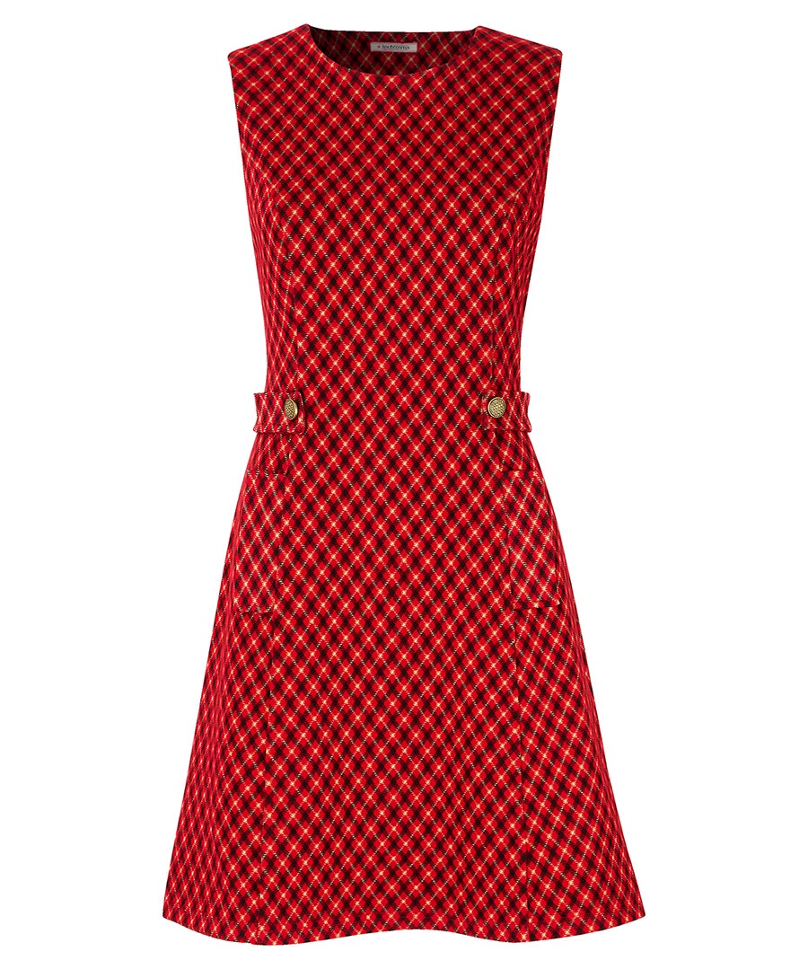 Statement Pinafore Dress