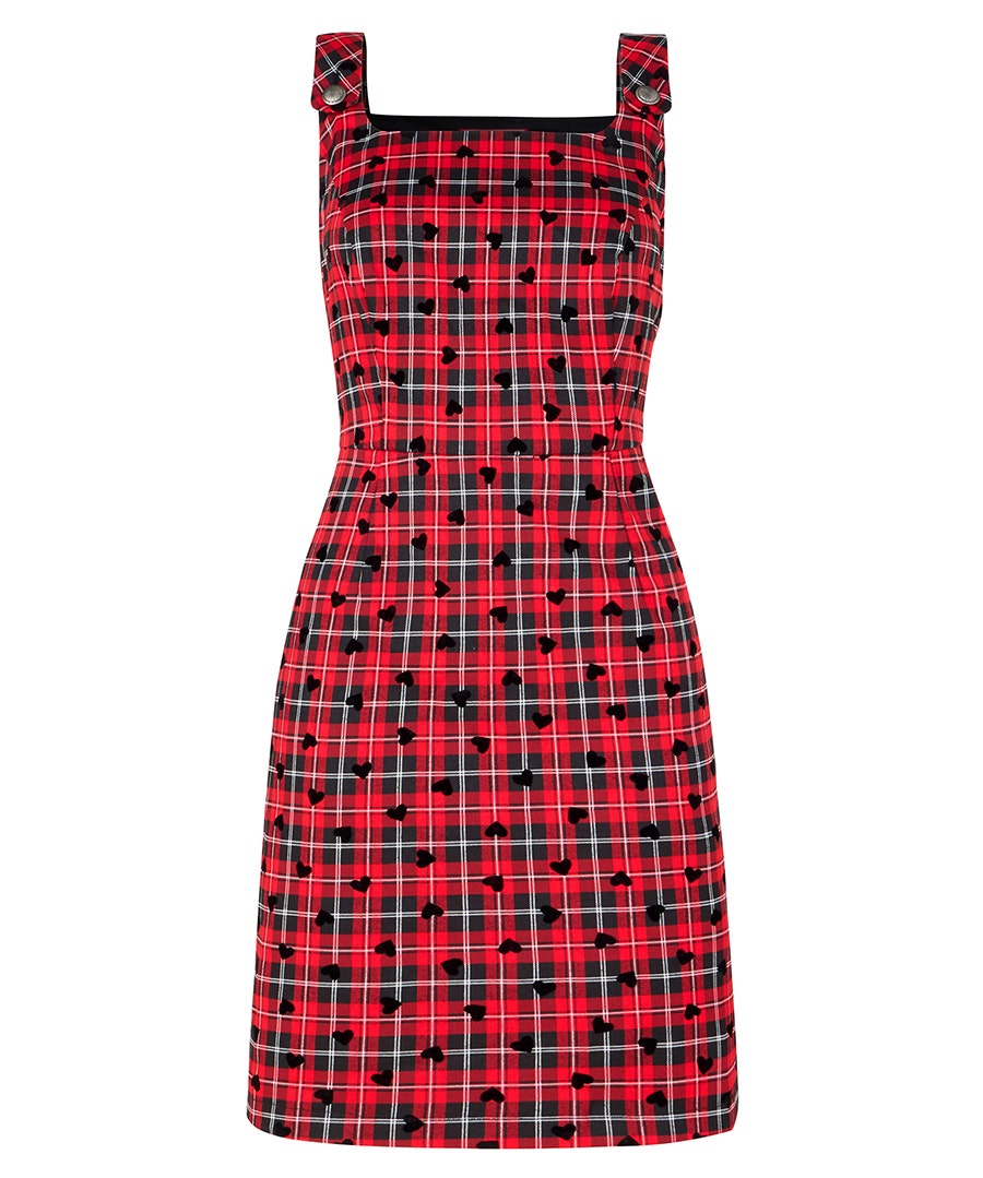 All Hearts Pinafore Dress