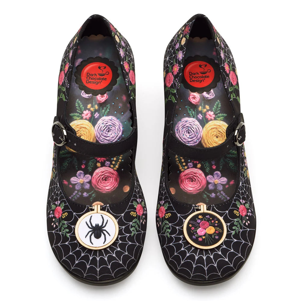 Widows Bloom ~ Mid Heels
