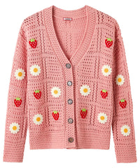 Emilia Embroidered Cardigan – Rockamilly