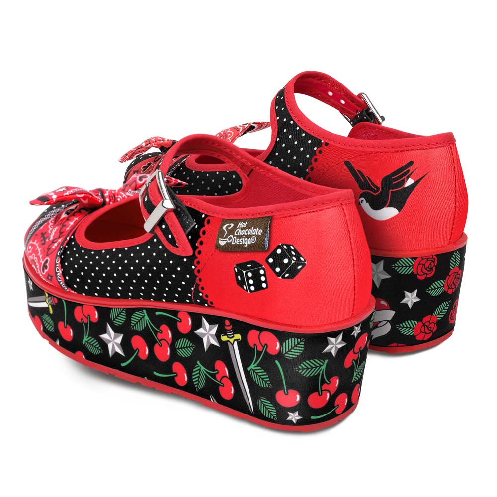 Chocolaticas® Rockabilly Women's Platform