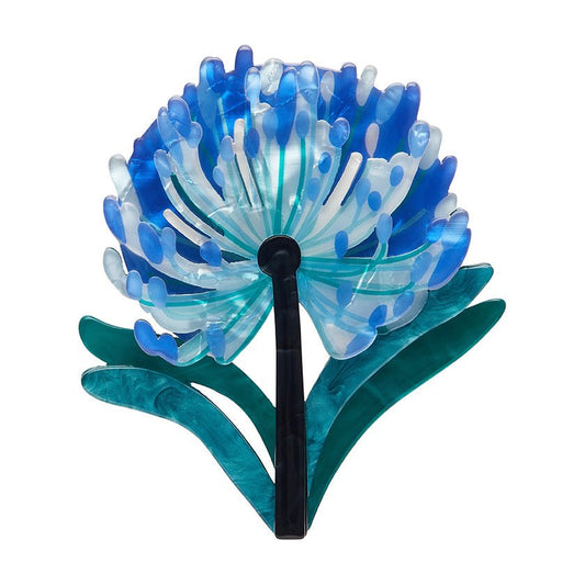 Abundant Agapanthus Brooch - Rockamilly - Jewellery - Vintage