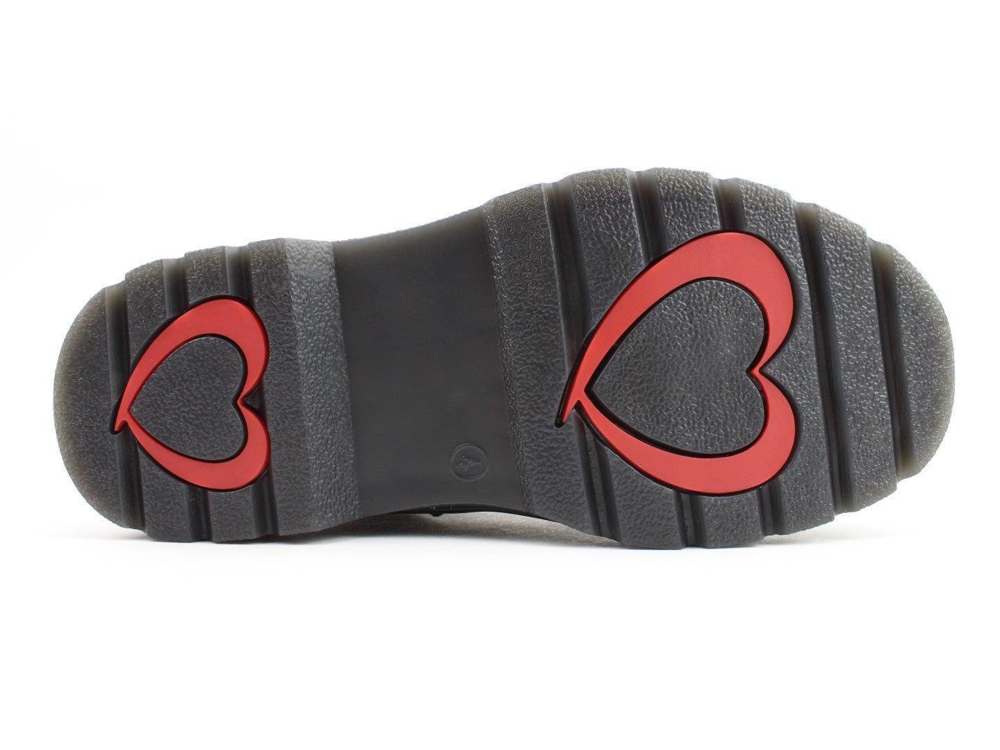 Justina2 Glitter ~ Red (Black Sole)