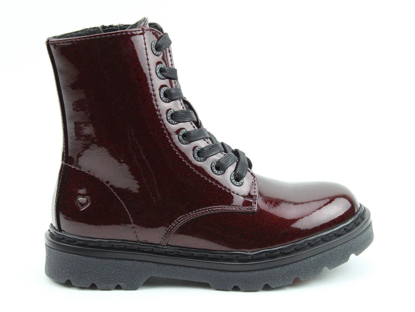 Justina2 Glitter ~ Burgundy