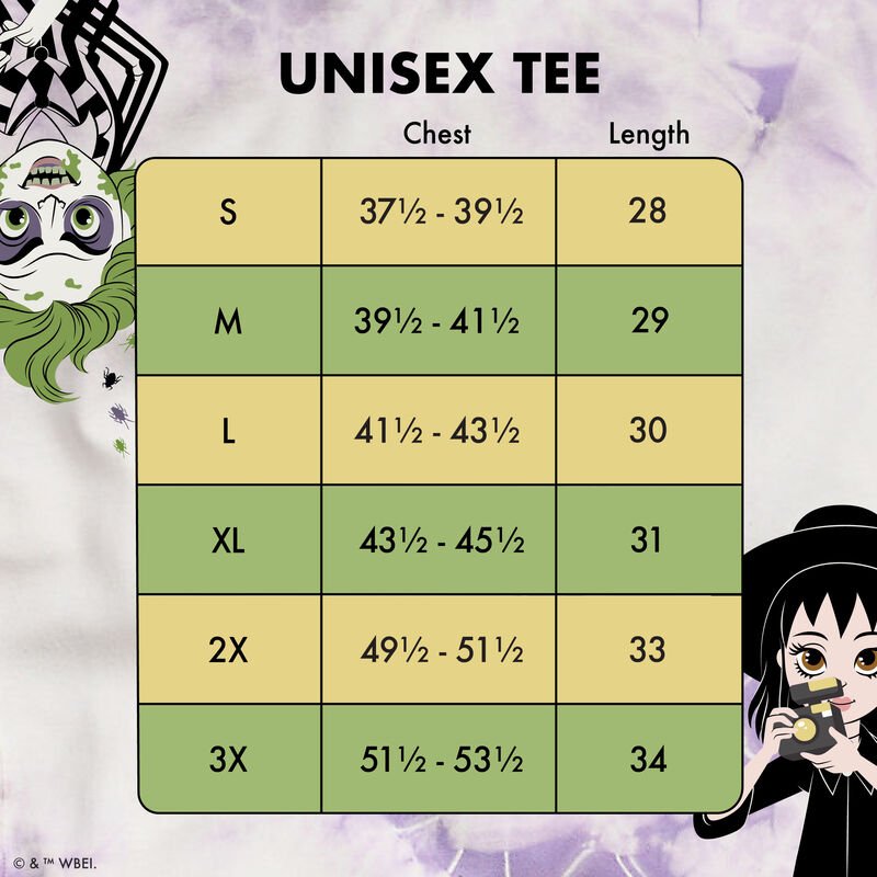 Beetlejuice Unisex Tee Shirt - Rockamilly - Tops & Blouses - Vintage