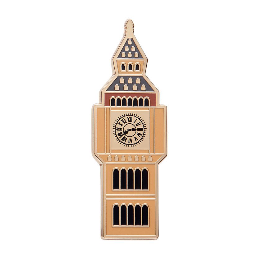 Big Ben Enamel Pin - Rockamilly - Jewellery - Vintage