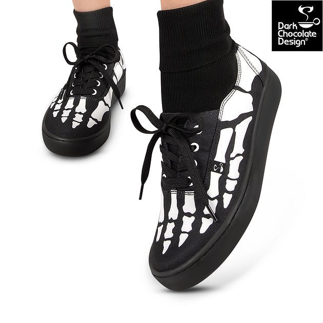 Chocolaticas® Bella Hasta La Muerte Sneakers - Rockamilly - Shoes - Vintage