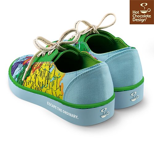 Chocolaticas® Bon Voyage Sneakers - Rockamilly-Shoes-Vintage