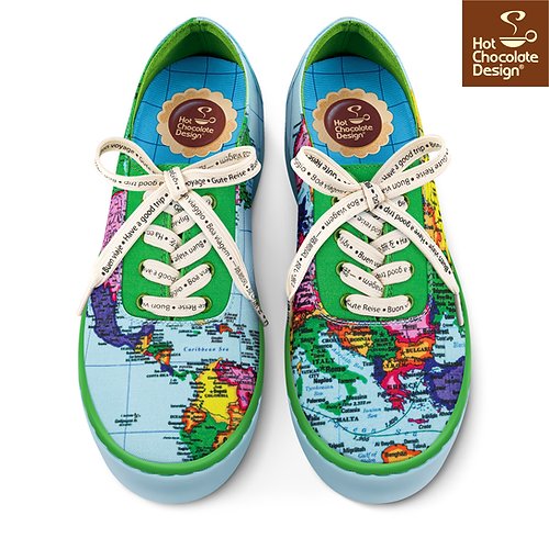 Chocolaticas® Bon Voyage Sneakers - Rockamilly-Shoes-Vintage