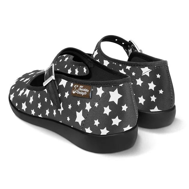 Chocolaticas® Constellation Mary Jane Flats - Rockamilly - Shoes - Vintage