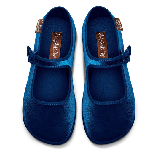 Chocolaticas® Blue Curacao Mary Jane Flats