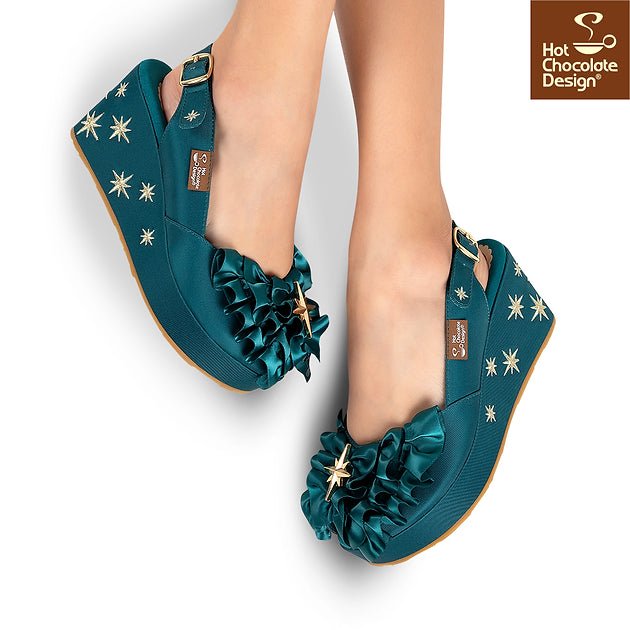 Chocolaticas® Emeraldine Sandals - Rockamilly - Shoes - Vintage