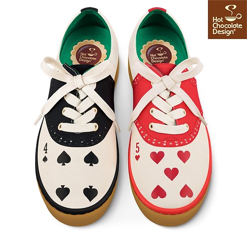 Chocolaticas® Hearts Sneakers - Rockamilly-Shoes-Vintage