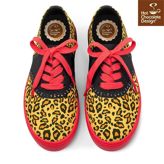 Chocolaticas® Leopard Sneakers - Rockamilly - Shoes - Vintage