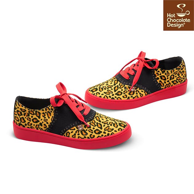 Chocolaticas® Leopard Sneakers - Rockamilly - Shoes - Vintage