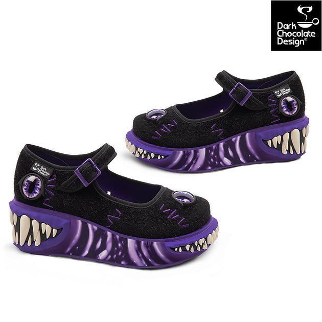 Chocolaticas® Nightmare 2 Platform - Rockamilly - Shoes - Vintage