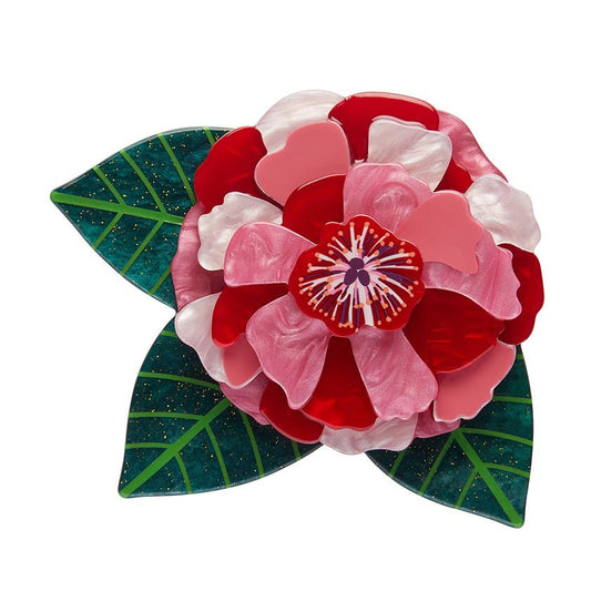 Classic Camellia Brooch - Rockamilly - Jewellery - Vintage