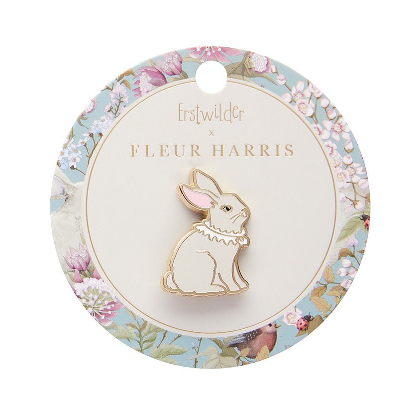 Dainty Bunny Enamel Pin - Rockamilly - Jewellery - Vintage