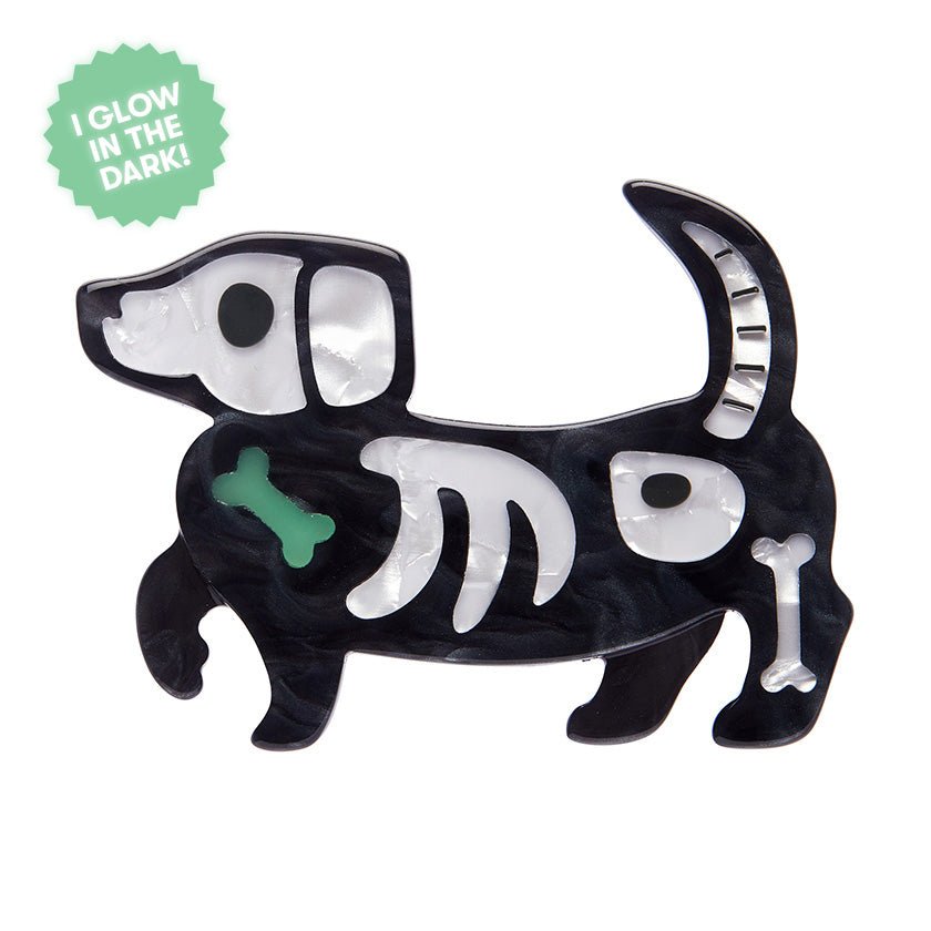 Doggo Darkness Brooch - Rockamilly - Jewellery - Vintage