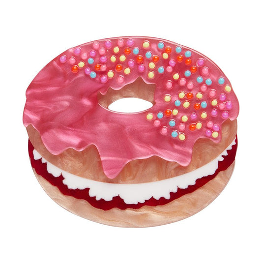 Donut Cake Brooch - Rockamilly - Jewellery - Vintage