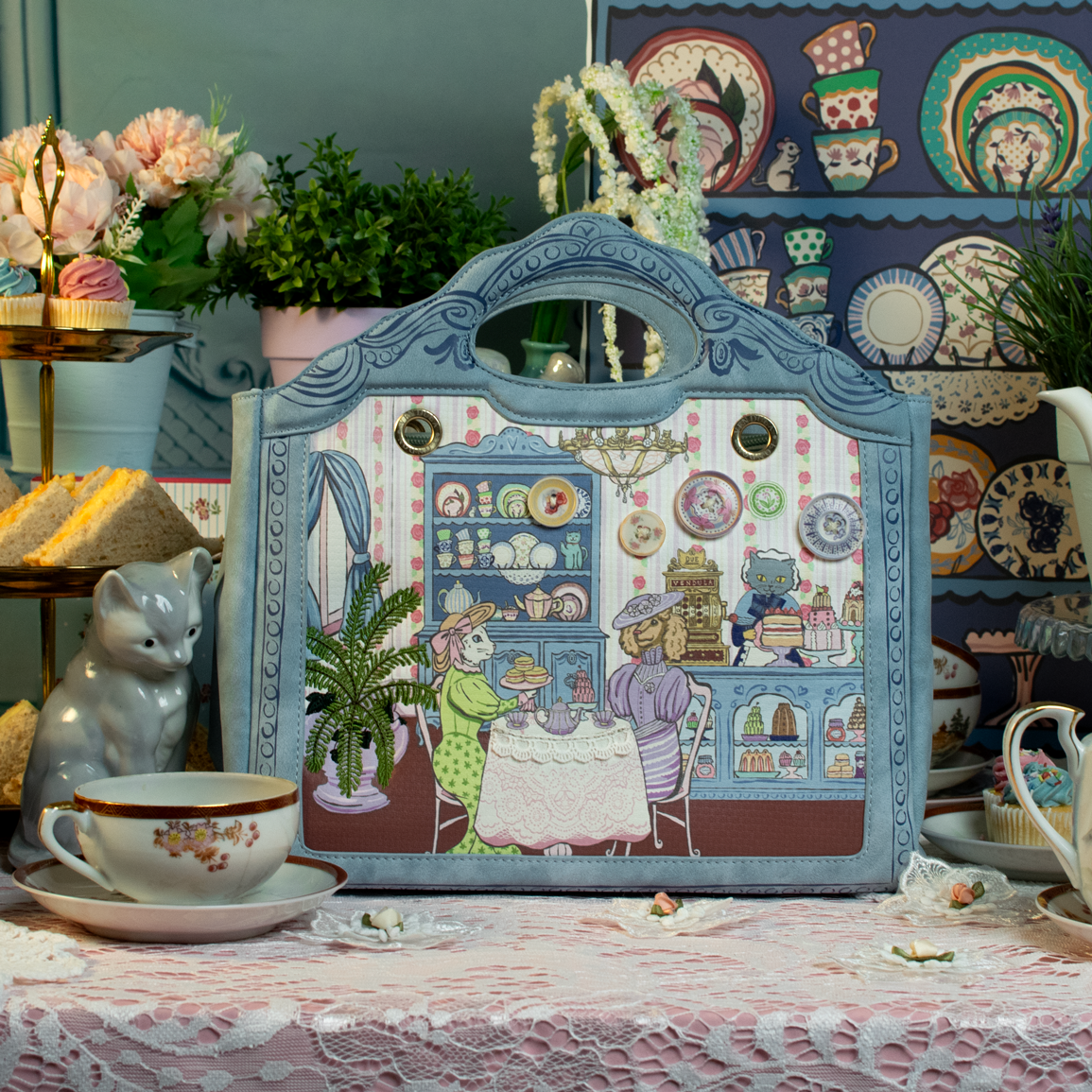 Victorian Tea Rooms (Vendula Heritage) ~ Sienna Bag