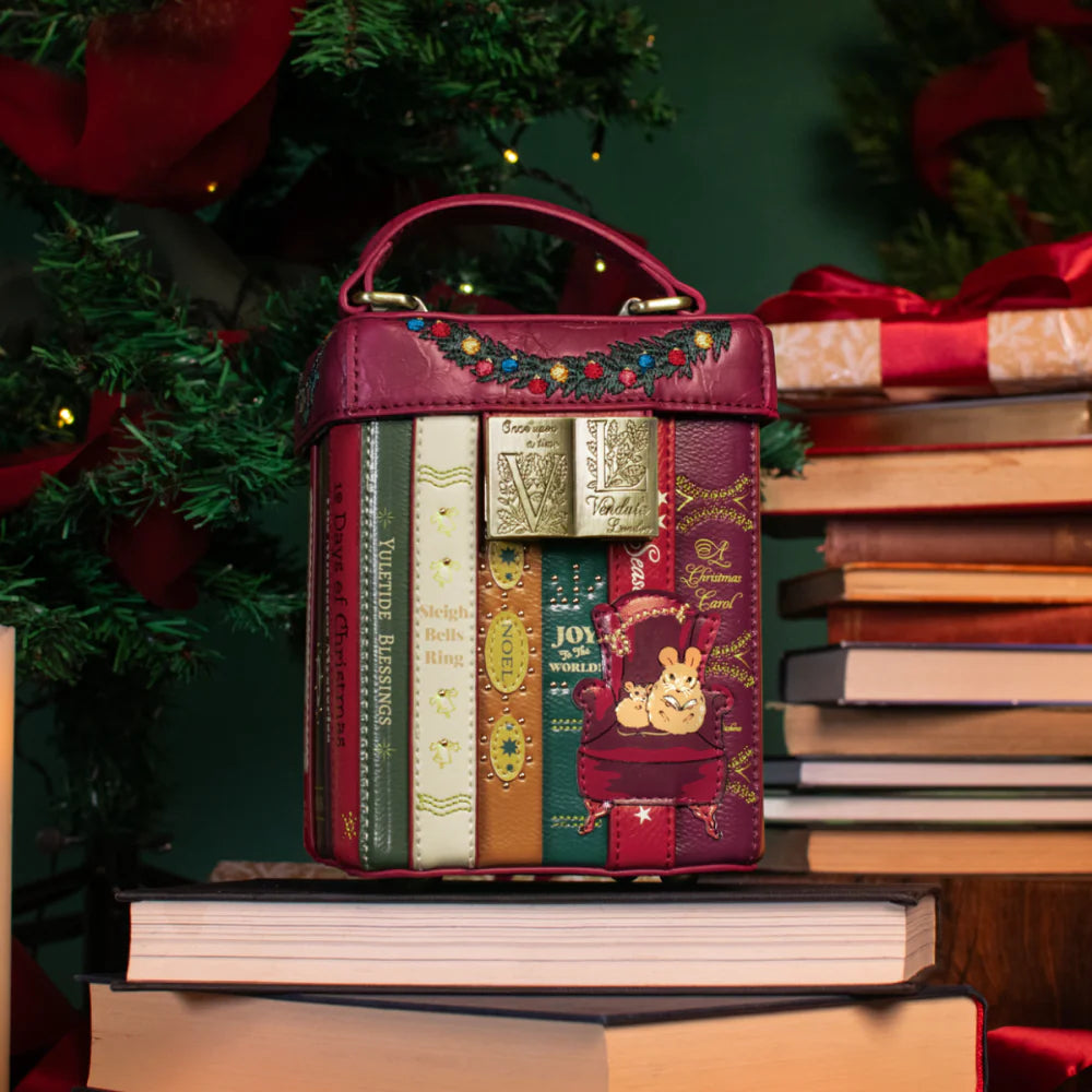 Vendula Christmas Library ~ Book Box Bag