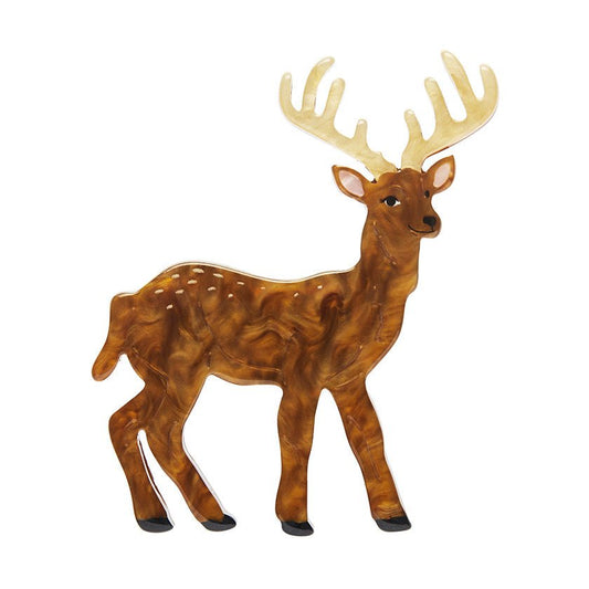 Enchanted Deer Brooch - Rockamilly - Jewellery - Vintage