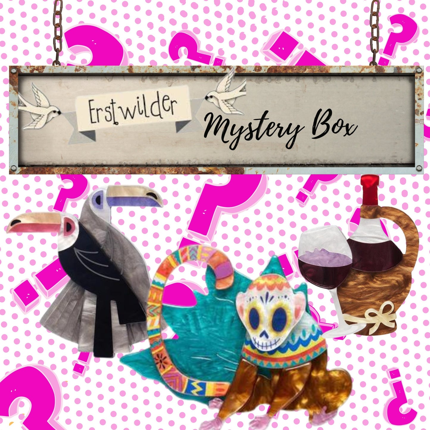 Erstwilder Mystery Box - Rockamilly - Mystery Box - Vintage