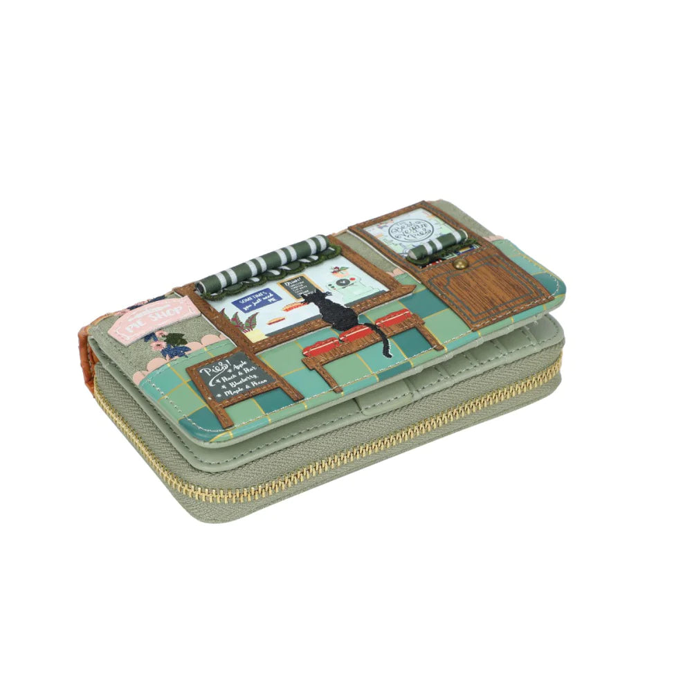 Vendula Pie Shop ~ Medium Zip Around Wallet