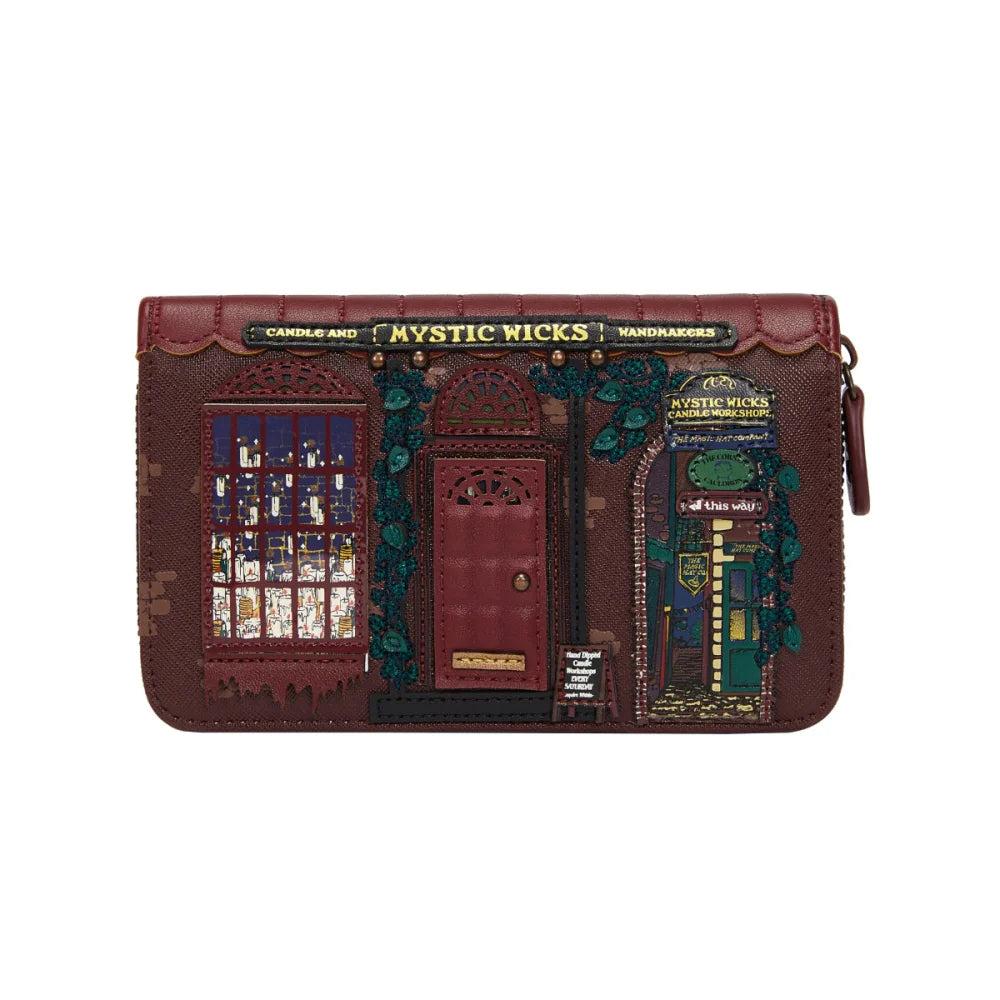 Mystic Wicks ~ Medium Zip Around Wallet