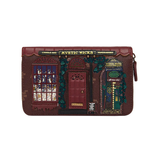 Mystic Wicks ~ Medium Zip Around Wallet