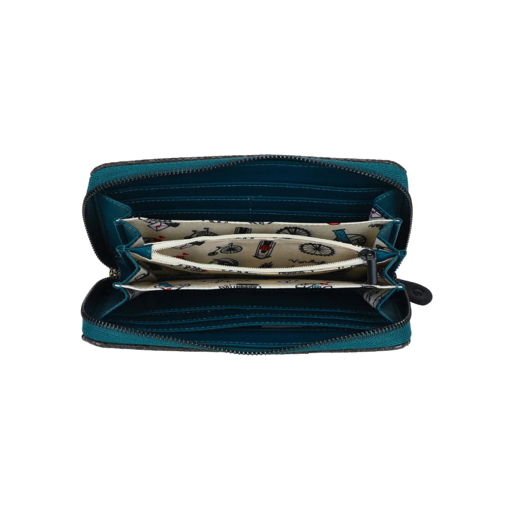 Bookbinders ~ Large Zip Around Wallet