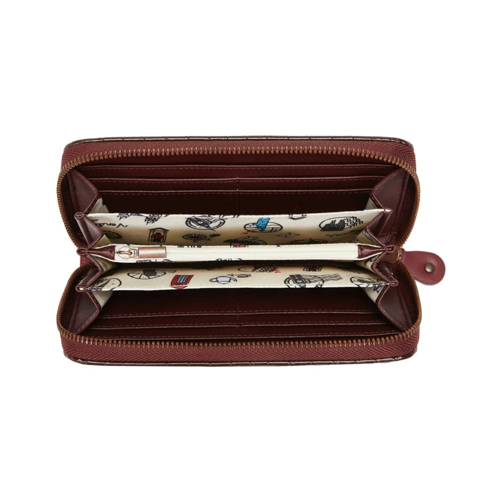 Mystic Wicks ~ Large Zip Around Wallet