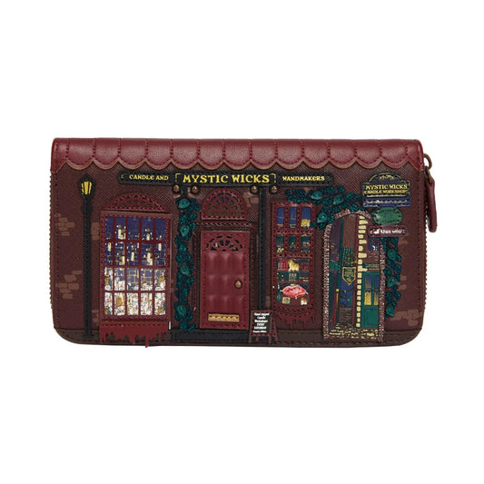Mystic Wicks ~ Large Zip Around Wallet
