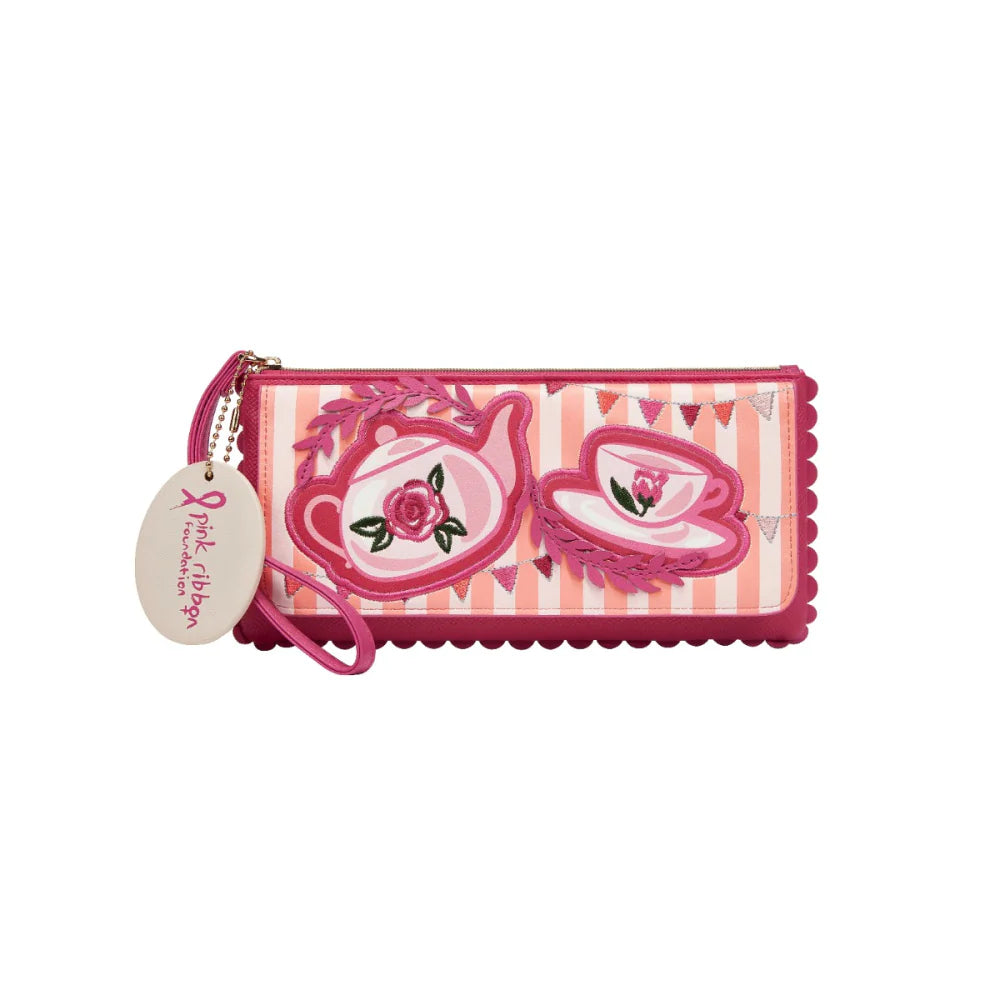 Perfectly Pink Afternoon Tea Bus ~ Bellamy Wallet