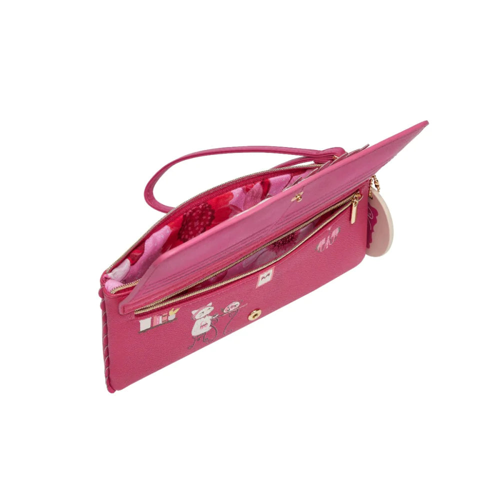 Perfectly Pink Afternoon Tea Bus ~ Bellamy Wallet