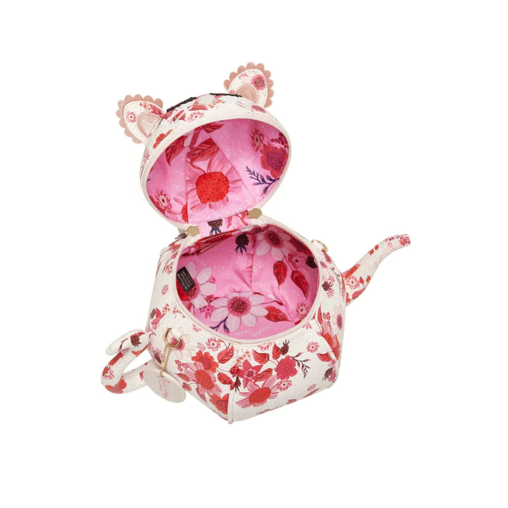 Perfectly Pink Afternoon Tea Bus ~ Kitty Teapot