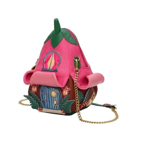 Fairy Village Petal House Bag - Rockamilly-Bags & Purses-Vintage