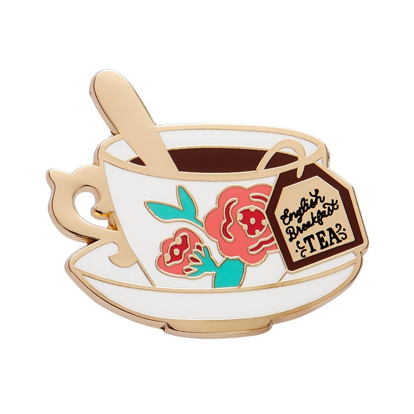 Fancy a Cuppa Enamel Pin - Rockamilly - Jewellery - Vintage