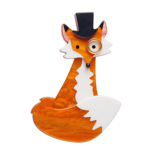 Felix the Fox Brooch - Rockamilly - Jewellery - Vintage