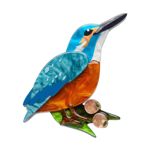 Flash the Kingfisher Brooch - Rockamilly - Jewellery - Vintage