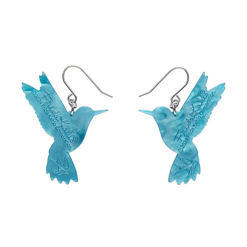 Frida's Hummingbird Drop Earrings - Rockamilly-Jewellery-Vintage