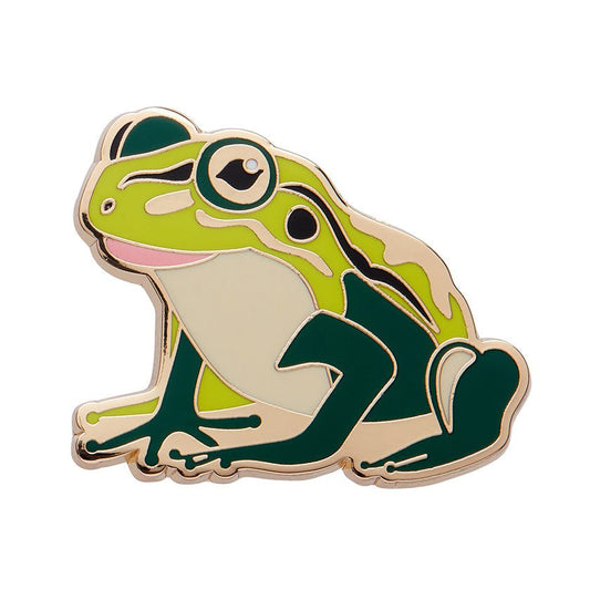 Frodo the Frog Enamel Pin - Rockamilly - Jewellery - Vintage