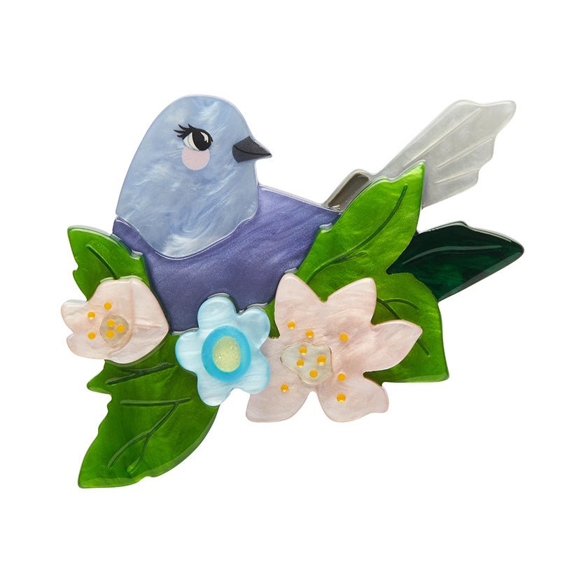 Gentle Bluebird Brooch - Rockamilly - Jewellery - Vintage