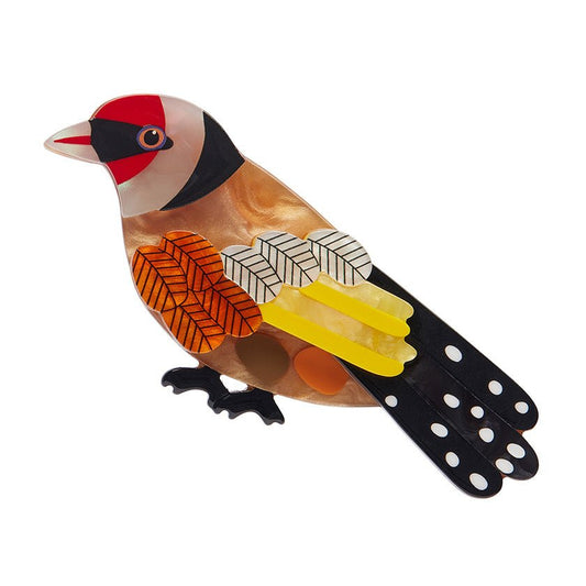 Go for Goldfinch Brooch - Rockamilly - Jewellery - Vintage